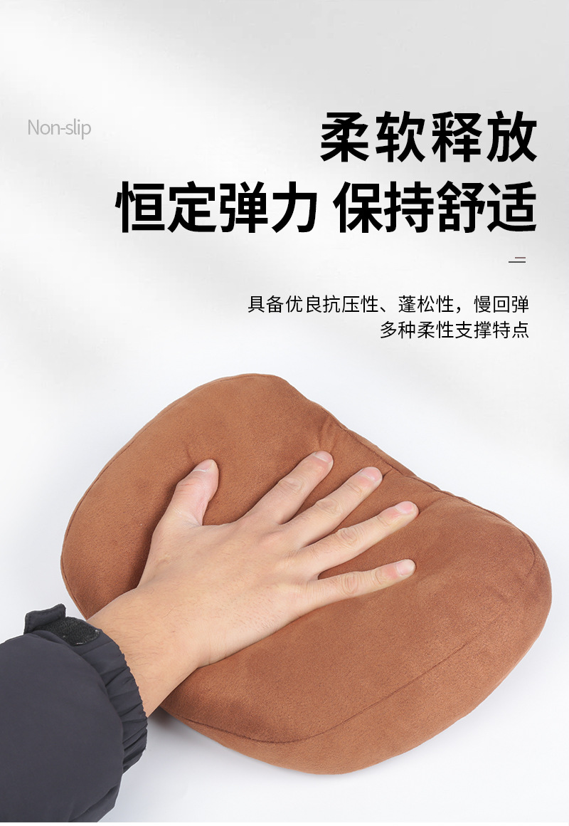 Car Headrest Lumbar Cushion Memory Foam Car Cushion Lumbar Back Cushion Lumbar Pillow Back Cushion Car Neck Pillow Cushion