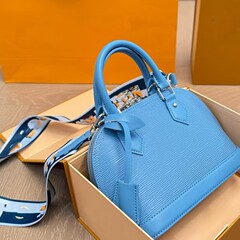 外贸新款L家贝壳包水波纹真皮手提包时尚大气高端女士单肩斜挎包