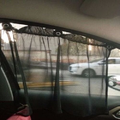 汽车遮阳帘侧窗前后档车用吸盘式太阳挡隔热帘车窗帘防晒遮光通用