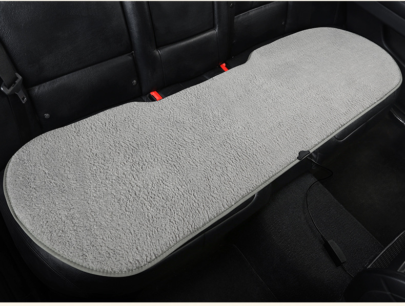 Car heating cushion winter plush seat cushion 2024 new car electric heating modification to keep warm advanced sense