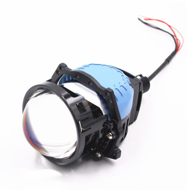 JS5 inteligente de 3 pulgadas lente LED tres tazas de luz 55W modelo de lámpara de automóvil universal cerca de uno