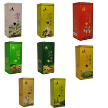 盛华系列茶叶绿茶红茶乌龙茶毛尖铁观音茉莉花茶商超药店铁罐100g
