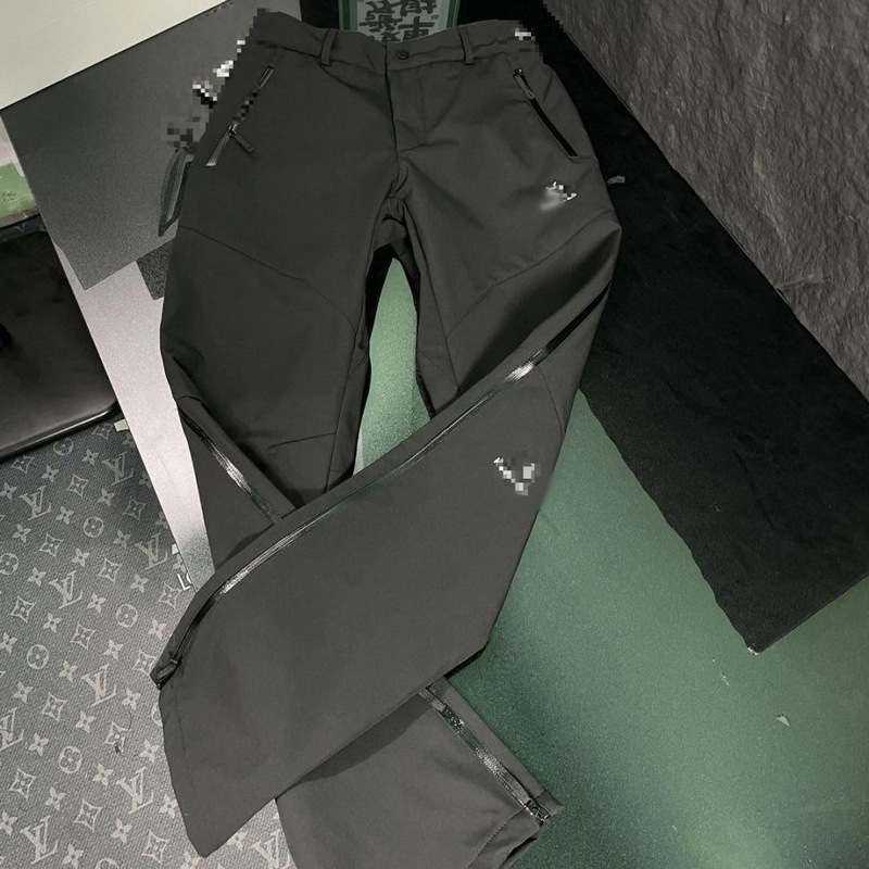 Stone Summer Luxury Trendy Men's Softshell Hiking Pants High-Waisted Long Pants Wholesale Softshell Casual Pants