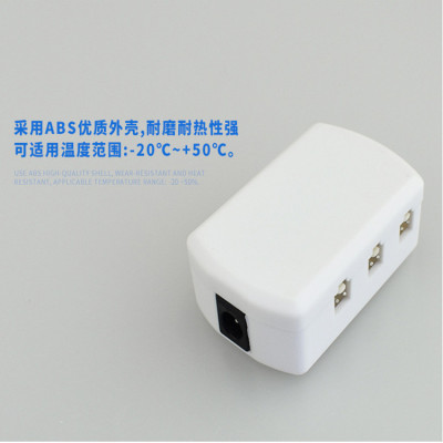 led Cabinet Lights A drag Junction box led Light Bar 2510 Port Junction box Built-in DC5521 Plug distribution line