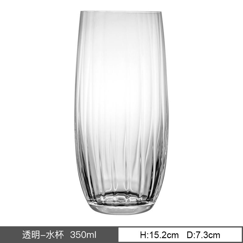 Tazas de agua importadas de la República Checa, tazas de cristal de alta calidad, tazas de vino de gran capacidad, tazas de jugo, tazas de bebida domésticas de alto valor, tazas de vidrio