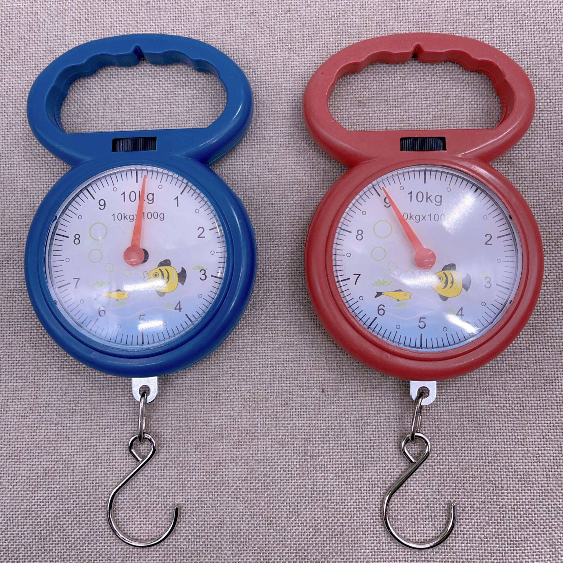 手提弹簧秤 便携式手提口袋秤圆形弹簧秤两元店百货批发3元店地摊
