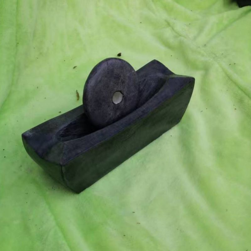 石磨青石碾子唐代宋代碾小石臼捣药臼碾压器点茶粉茶饼碾|undefined