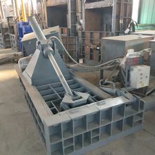 曲阜鼎立峰废纸打包机厂家湖南地区125吨废铝合金下料压块机