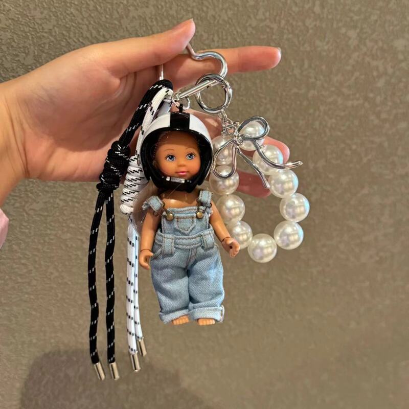 Cross-Border Extreme Retro Tennis Pendant Modified Vinyl Doll Keychain Golf Baseball Miu Series
