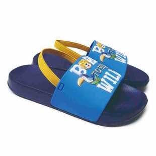 OEM���ƈD����ͯPUӡˢһ�֛��ό������ߺ���ɾo��EVA��ЬSandal