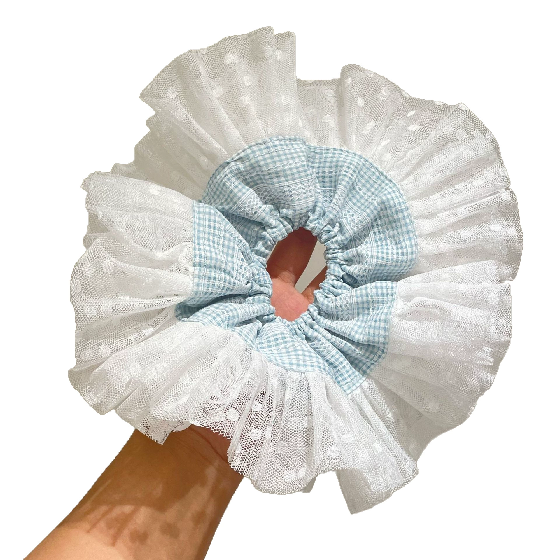 Retro fashionable cloth, universal ponytail, hair rope, hair accessory