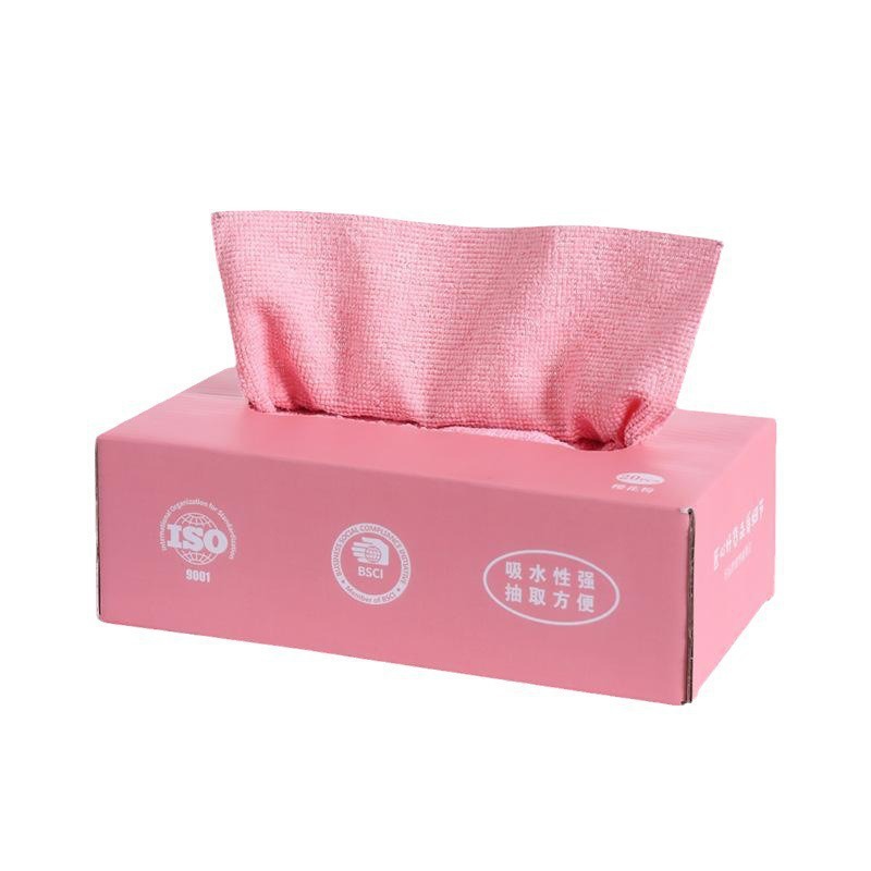 Trapos en caja, toallitas extraíticas, toallitas para uso doméstico, toallitas para uso doméstico, higiene de doble uso, cocina, limpieza del hogar, estropajo image 6