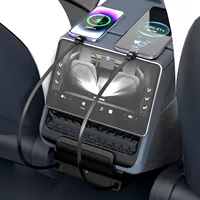 Подходит для Tesla Tesla расширения док-станции Hansin 3/Y задний вентилятор защитная крышка для расширения док-выдвижная линия