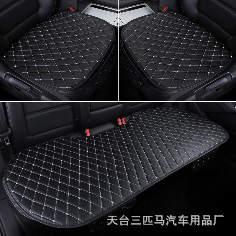 Seat cushion, seat cover — Universal seasons non-slip - mystery-black