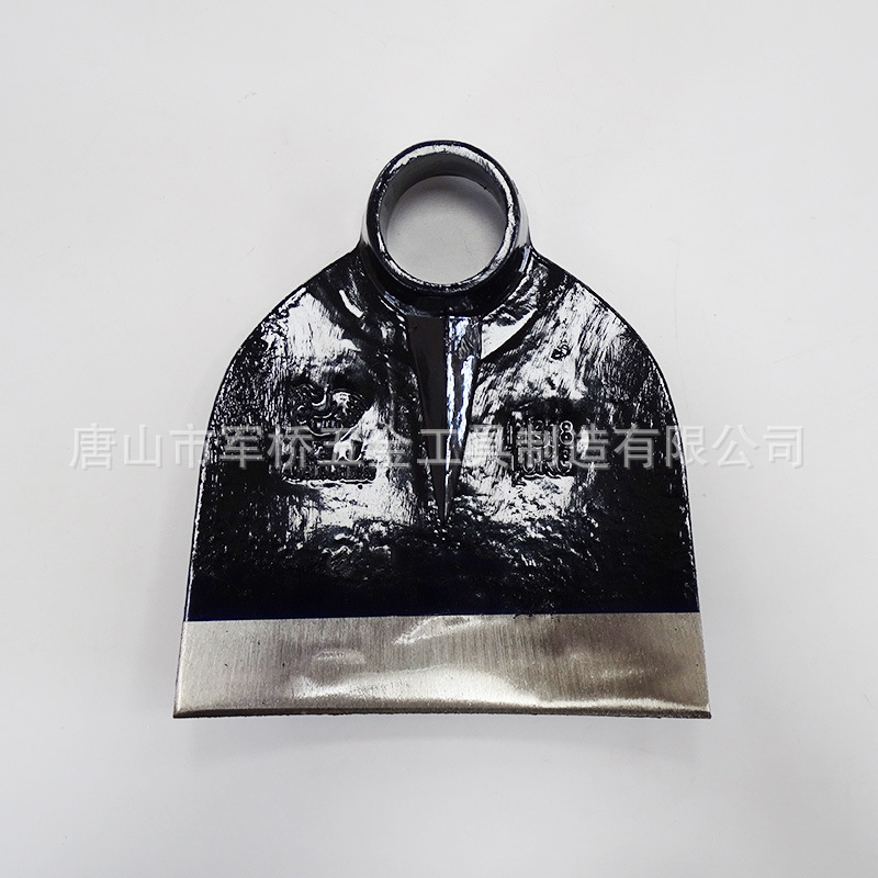 锄头厂家批发出口南美市场道轨钢淬火农用锄头