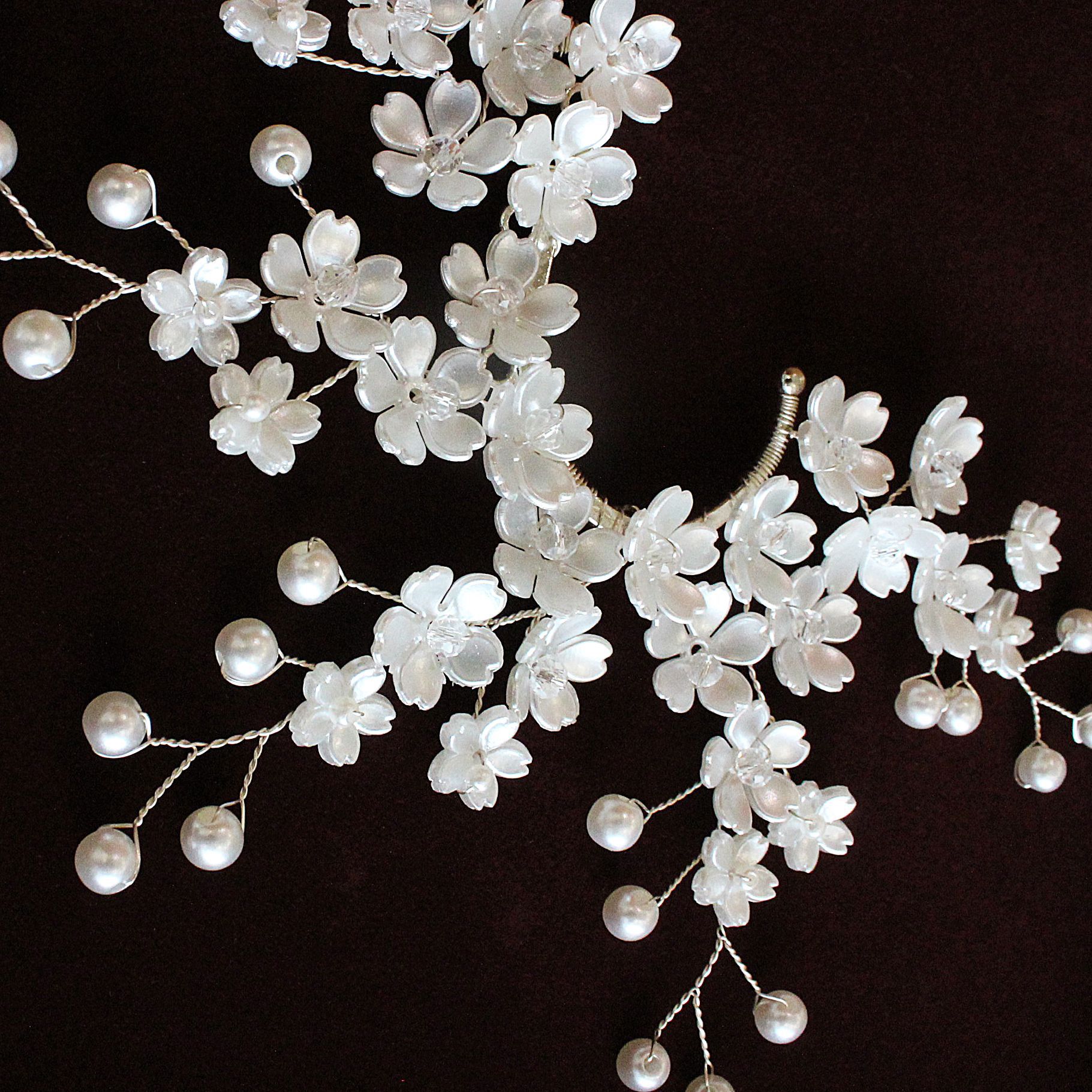 Acrylic Material 1 Piece Princess Simple Style Flower Arylic Ear Hanging