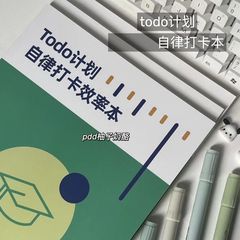 博主同項大学院受験効率本ins風高颜値自律カードノート時間管理メモ帳