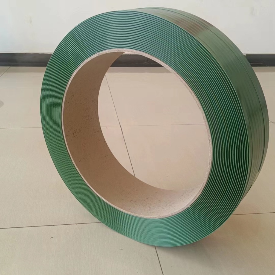 pet塑钢打包带塑料包装带厂家批发手动绿色塑钢带打 包带厂家直营