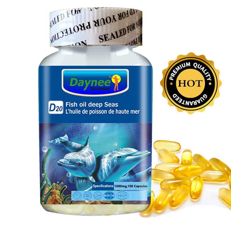 День экспорта и внешней торговли Daynee Рыбий жир из глубокой моря мягкие капсулы