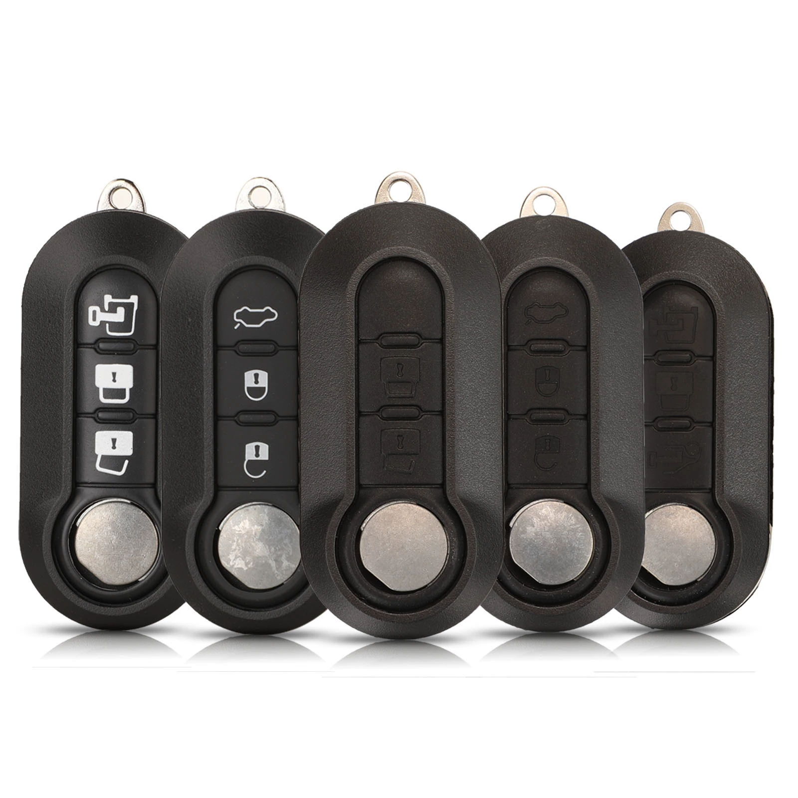 Подходит для 2-ключевого 3-ключевого ключа Fiat Shell Fiat 500 складной дистанционный ключ Shell