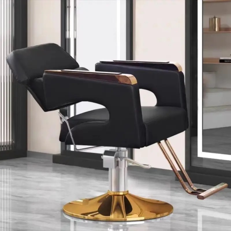 Fabricante silla de peluquería silla de peluquería con elevación a silla de corte de pelo silla de belleza de alta calidad silla de corte de pelo