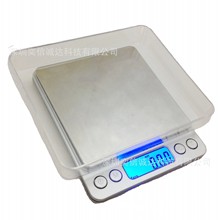 厂家 厨房电子秤电子台秤克秤不锈钢电子称珠宝秤 0.1g 跨境