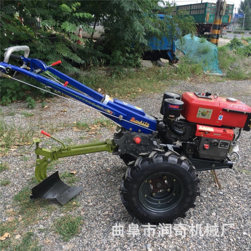 12~25马力农用手扶拖拉机 水田旱地旋耕除草开沟犁田机一机多用