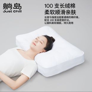 Clearance Sale: Lying Island Buri Cloud down Pillow Core 95% White Goose down Hotel Soft Single Pillow Cloud Pillow
