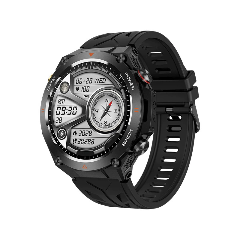 KC82 (DAFIT) Bluetooth звонки GPS‑позиционирование умные часы с ИИ‑ассистентом, высотомер, спортивные смарт‑часы