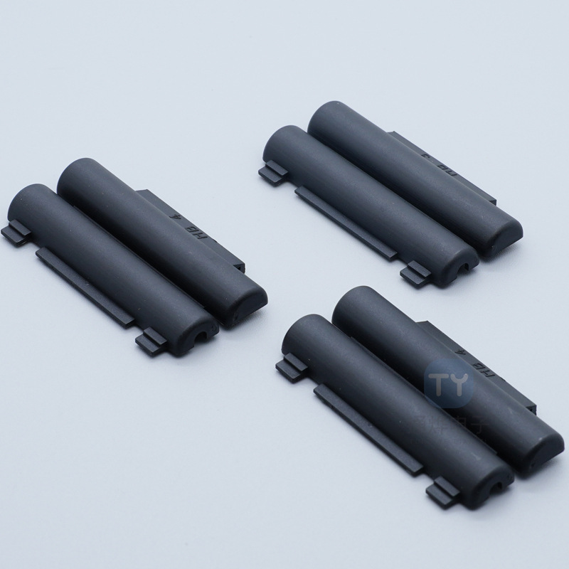 6X30 ヒューズチューブホルダーヒンジタイプ単管ヒューズボックスピーナッツシェル黒ナイロン難燃性 PA 素材|undefined