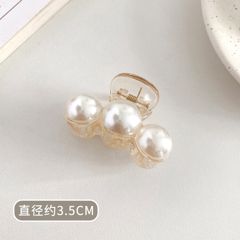 Tocado con clip cuadrado de Maillard, elegante coreano francés, retro, clip de tiburón, red, temperamento rojo, pinza para el cabello, accesorios para el cabello