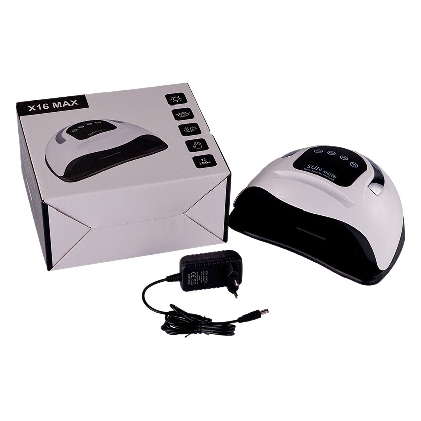 Lámpara de manicura inteligente Lámpara de fototerapia de manicura portátil Lámpara de parrilla de manicura de alta potencia 320W Máquina de manicura de sincronización de cuatro velocidades transfronteriza