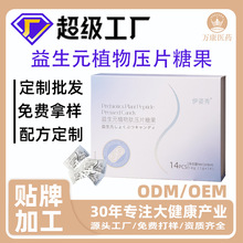 定制益生元植物肽压片糖果白芸豆轻食阻断饱腹感即食源头工厂批发