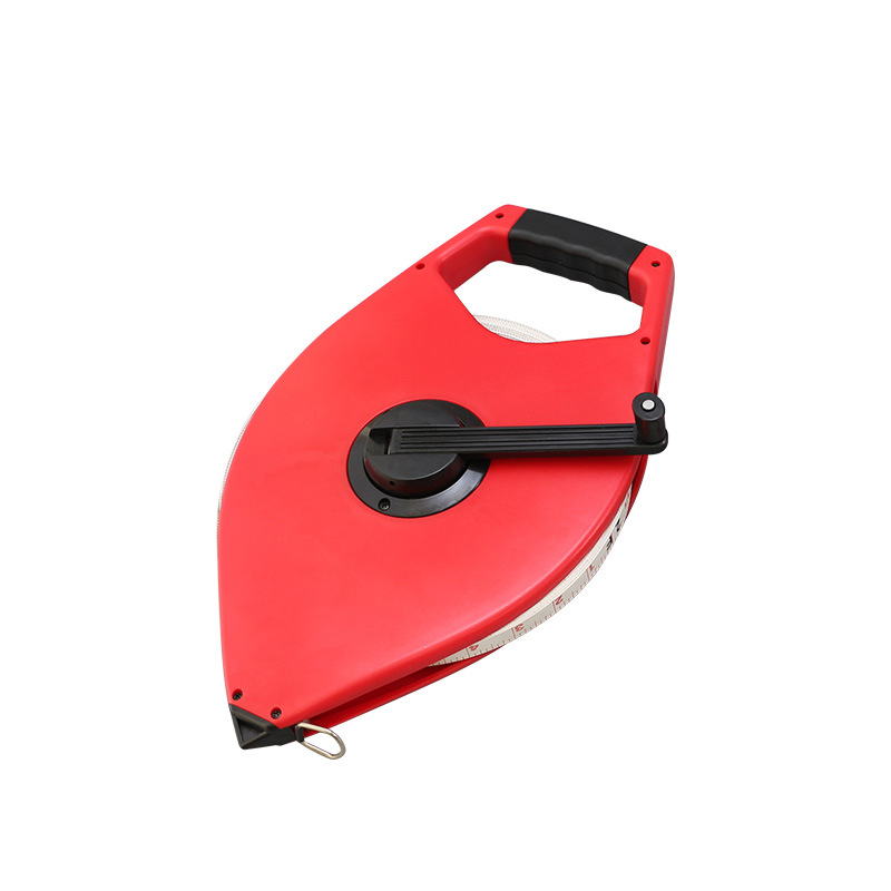 全新ABS外壳 50米三倍速高档皮卷尺 30米长纤维卷尺