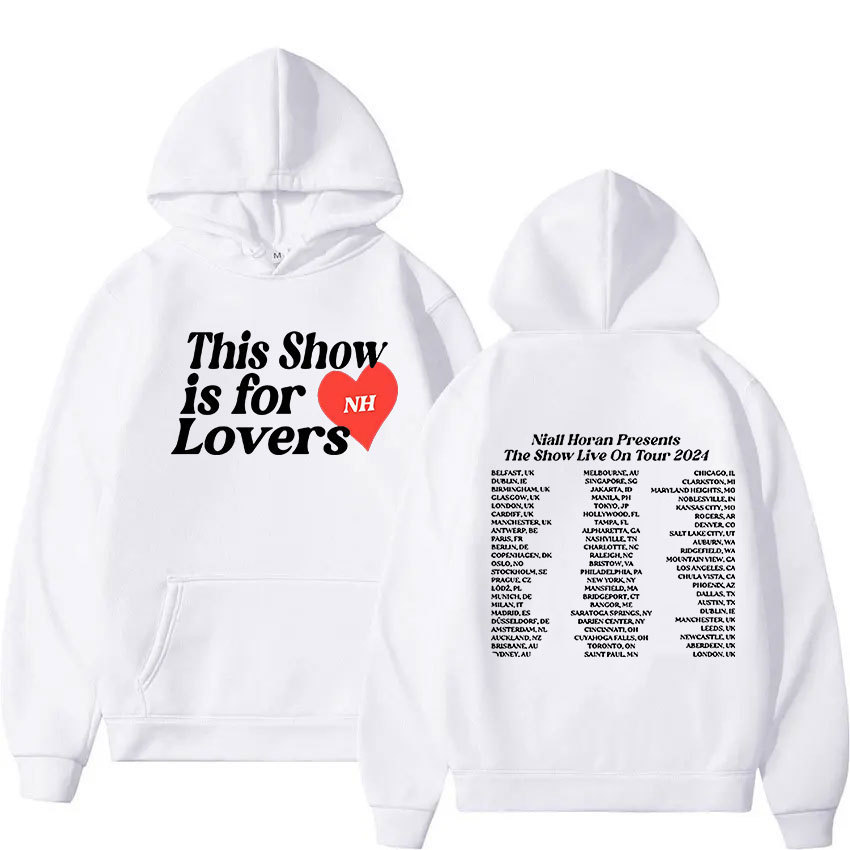 Niall Horan The Show Live on Tour 2024 New Album Hoodie Men