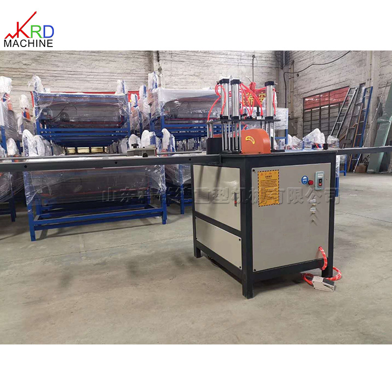 铝型材门窗框45度切角机 自动喷油冷却开料机 金属型材气动切割机