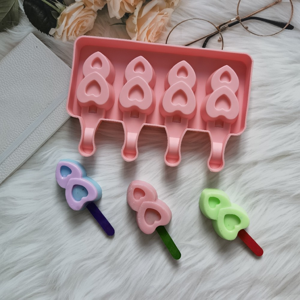 493 molde de helado de silicona molde de helado de helado molde de helado de helado de verano para suministros de fiesta