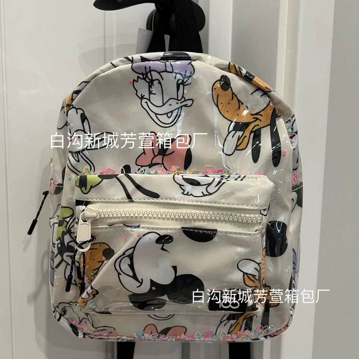 Cross -border Z family new transparent Mier Qi children joint Disi printed mini backpack 1293130002