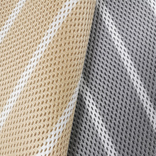 3d透氣網眼布涼席彈性面料加厚沙發坐墊透氣蜂窩鏤空網三明治布料