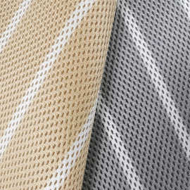 3d透气网眼布凉席弹性面料加厚沙发坐垫透气蜂窝镂空网三明治布料