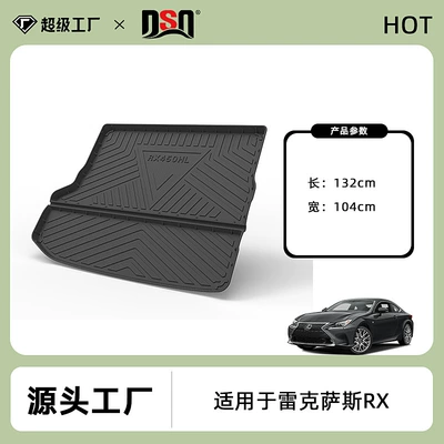 car trunk – Trunk Mat - 2020-2021-lexus-rx450hl-6-seater7-seater-gasoline-model-trunk-mat-tpe-material-waterproof-bag-rolled-up-for-delivery