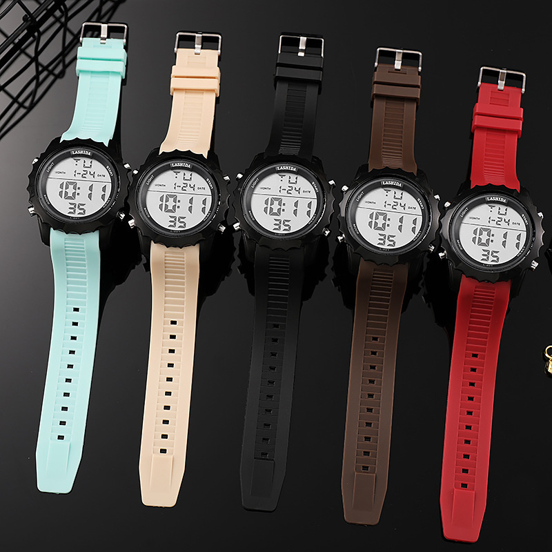Comercio exterior nueva moda multifuncional reloj electrónico deportes al aire libre alarma impermeable reloj personalizado transfronterizo caliente