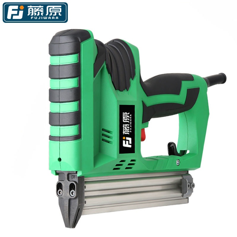 藤原射钉枪专业F30电动气钉枪排钉枪钢钉枪木工打钉枪电动钉枪