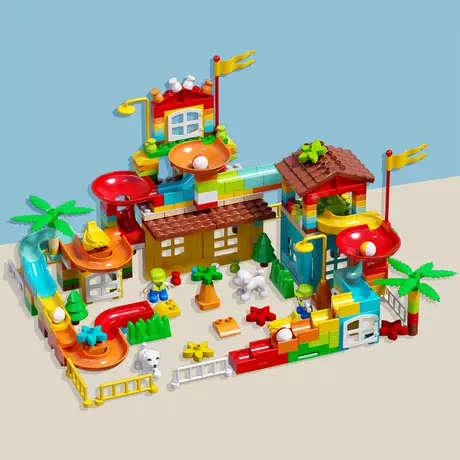 463 large particle large scene slide building blocks