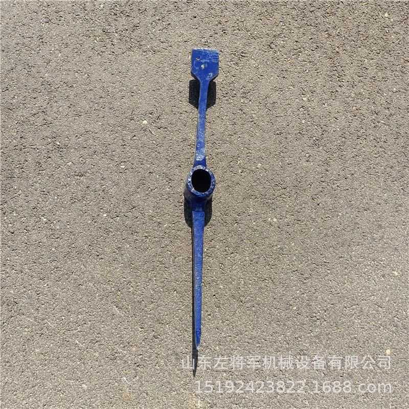 铁路镐道镐 矿用钢镐 轨道钢铁路大镐头 生产钢轨道镐840mm加长