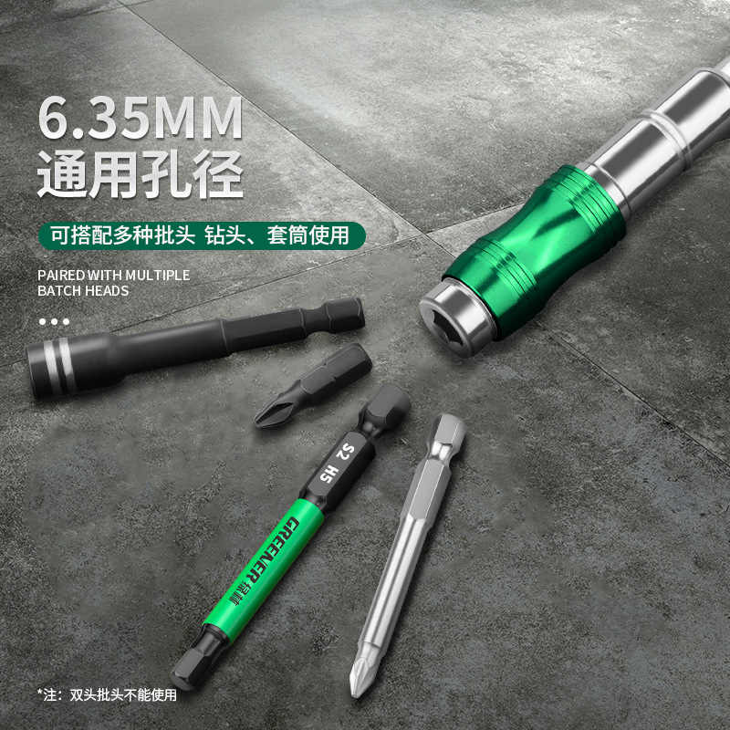 Adaptador de esquina de dirección de perforación eléctrica de mano para varilla de extensión multiángulo de lote verde