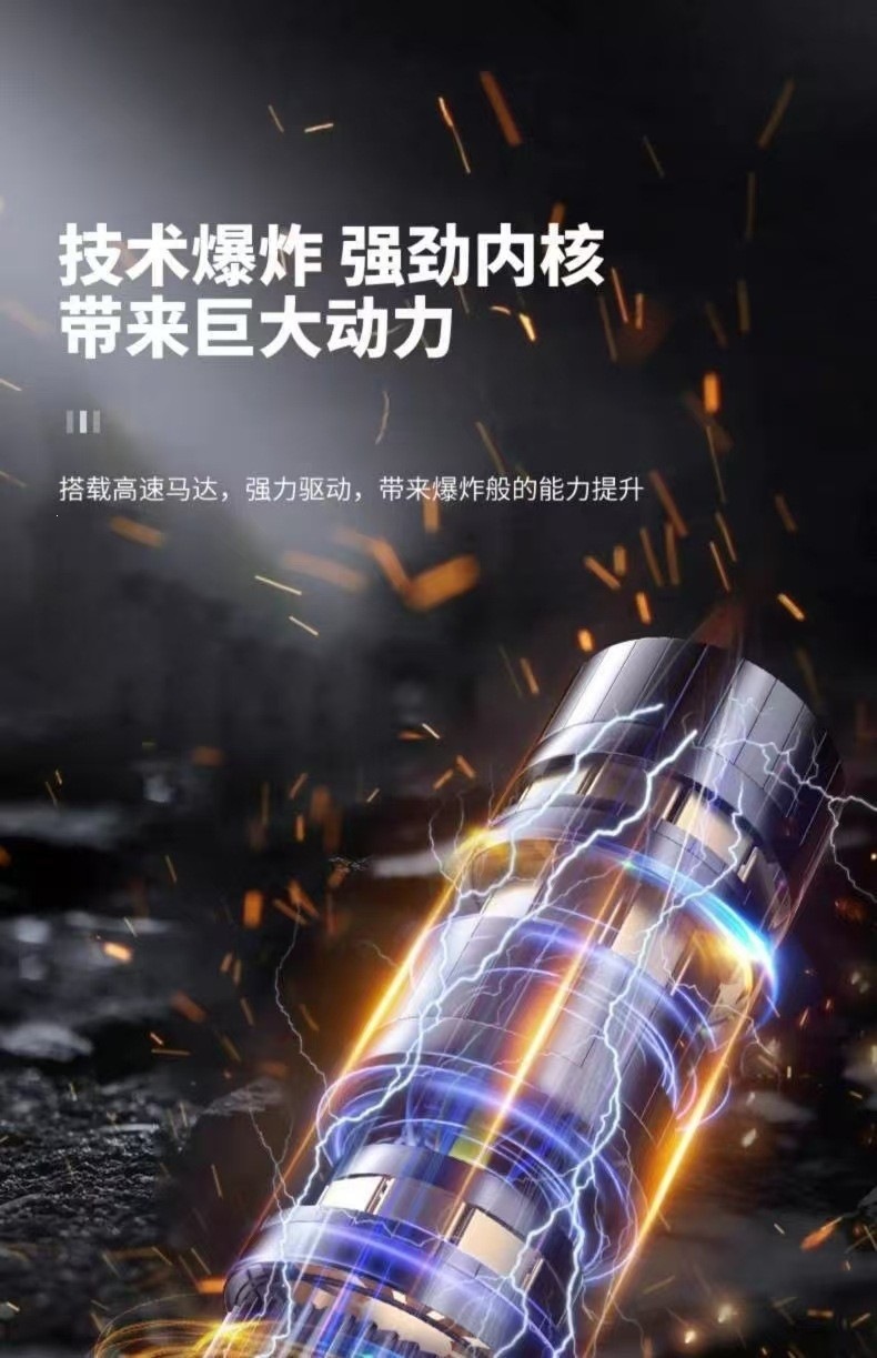 Cross-border car-mounted wireless vacuum cleaner, multifunctional powerful suction and blowing integrated device, small handheld high-power blower for home use