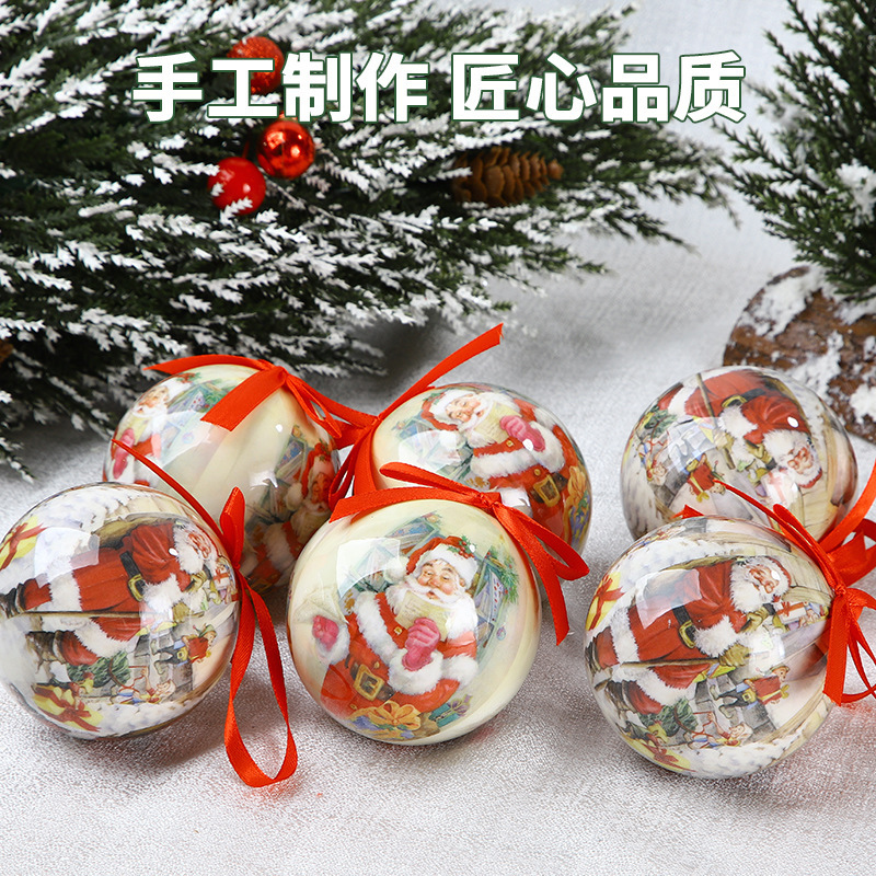クロスボーダーバブルステッカークリスタル接着剤クリスマスボールセットクリスマス装飾クリスマスツリー装飾ペンダント装飾ボール|undefined