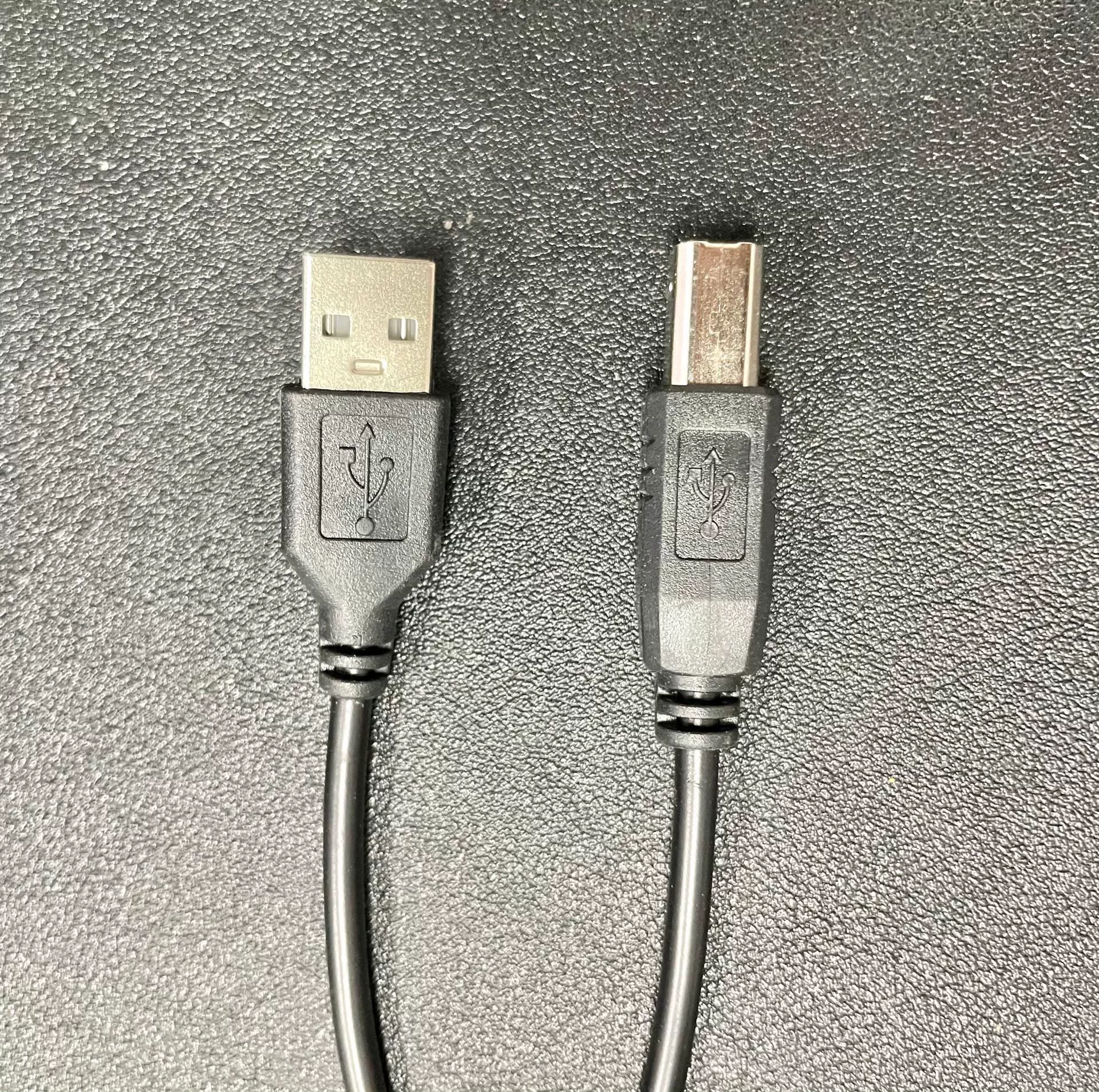 Квадратный порт кабель для принтера черный USB2.0 высокоскоростной с медным проводником и ферритовым кольцом кабель для подключения принтера к компьютеру