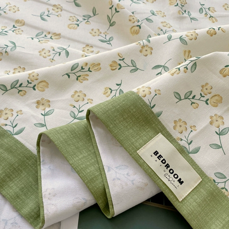 Cotton sheet, mat, set for elementary school students, 100% cotton, 3 piece set, increased thickness